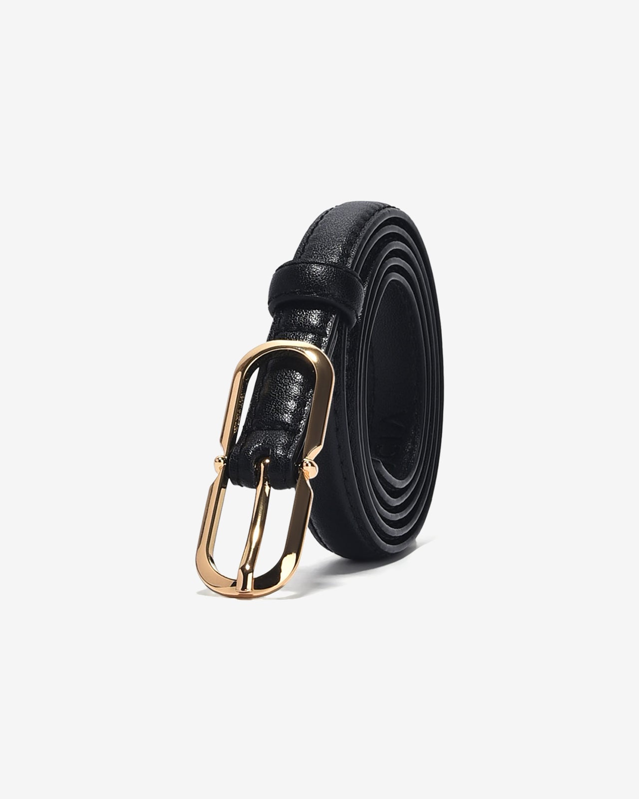 Nịt Da Nữ Zucia Khoá Oval Kim Loại-TD29-Đen Color1First