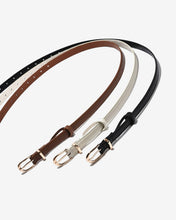 Nịt Nữ Zucia Bản Nhỏ Khóa Kim Loại Ánh Vàng-TD43Đen Color1