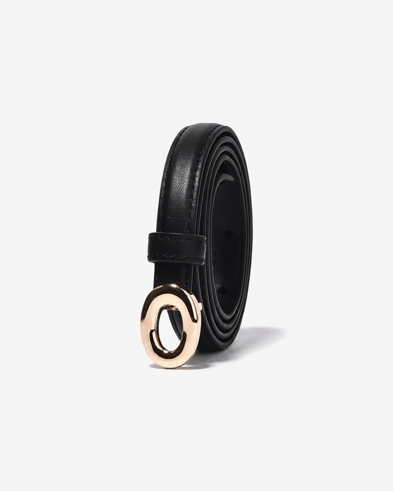 Nịt Nữ Zucia Bản Nhỏ Khóa Oval-TD44Đen Color1First