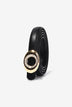 Nịt Da Nữ Zucia Khóa Oval Đính Đá-TD47Đen Color1First