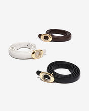 Nịt Da Nữ Zucia Khóa Oval Đính Đá-TD47Đen Color1
