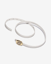 Nịt Da Nữ Zucia Khóa Oval Đính Đá-TD47Trắng Color1