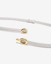 Nịt Da Nữ Zucia Khóa Oval Ánh Vàng-TD49Trắng Color1