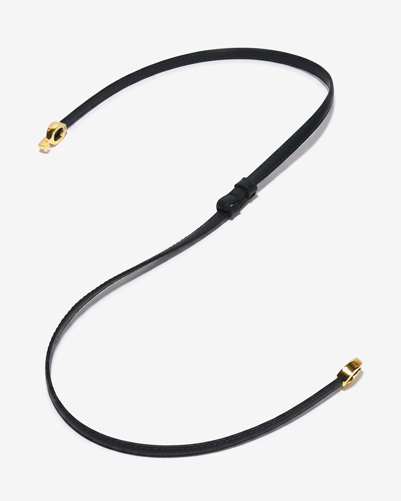 Nịt Da Nữ Zucia Khóa Oval Ánh Vàng-TD49Xanh Lá Color1