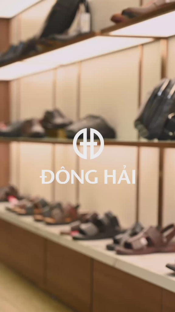 Sandal Rọ Nam Đông Hải Êm Chân Nhẹ Bước-S3118Đen Color1