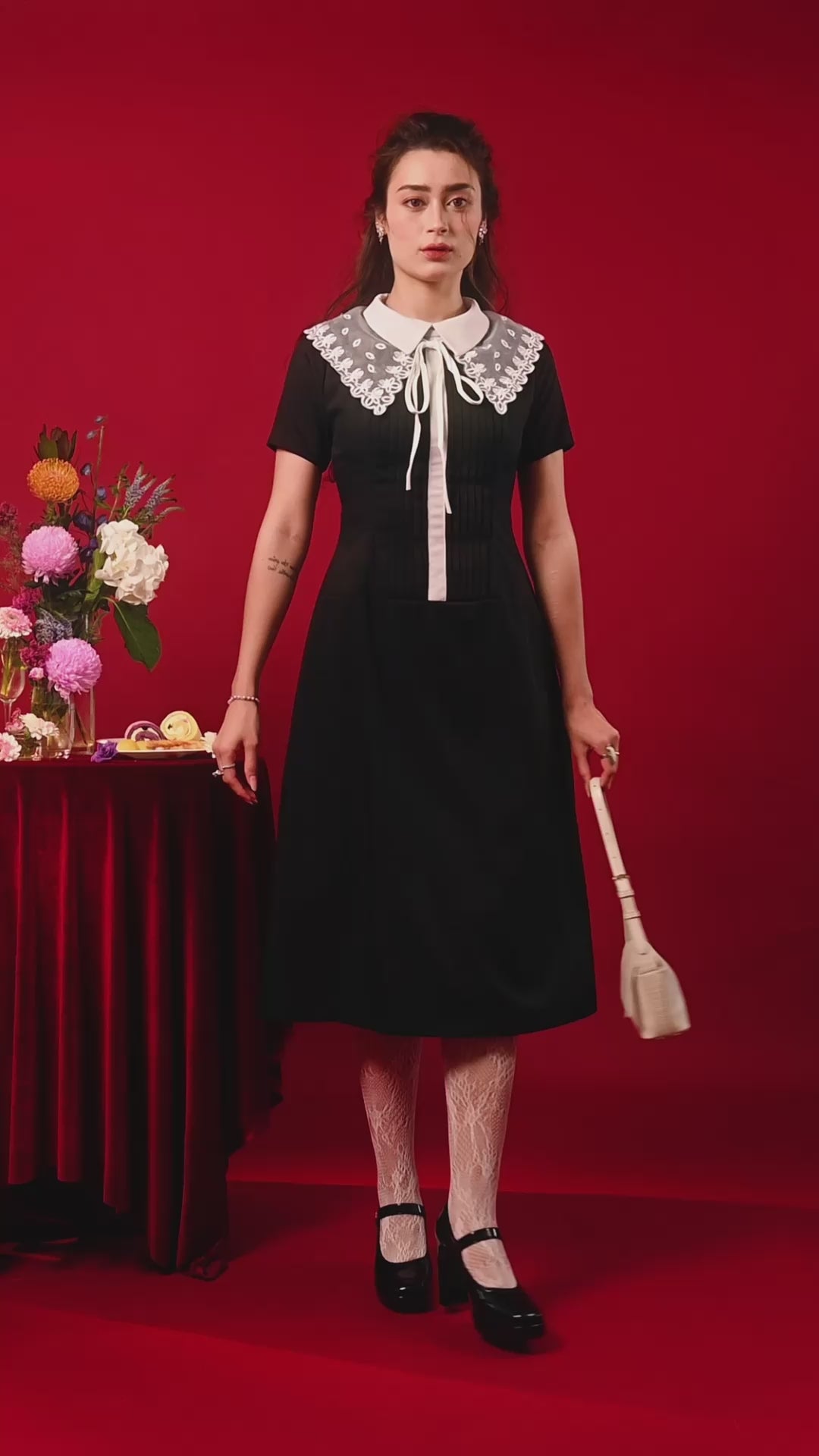 Giày Cao Gót Mary Jane Zucia Da Bóng 10cm