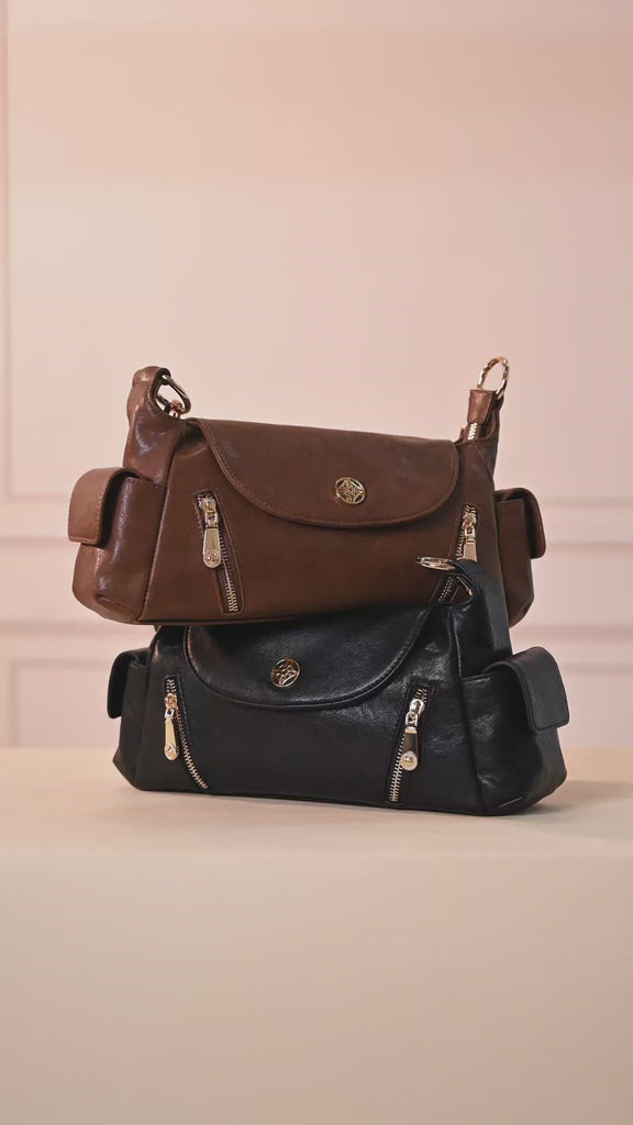 Túi Đeo Vai Multi-Pocket Zucia Absolute Beauty N13-JC61-Đen Color1