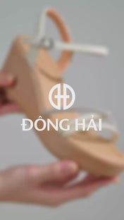 Sandal Xuồng Zuciani 7cm Quai Mảnh Đính Đá-SCM50Cafe Color1