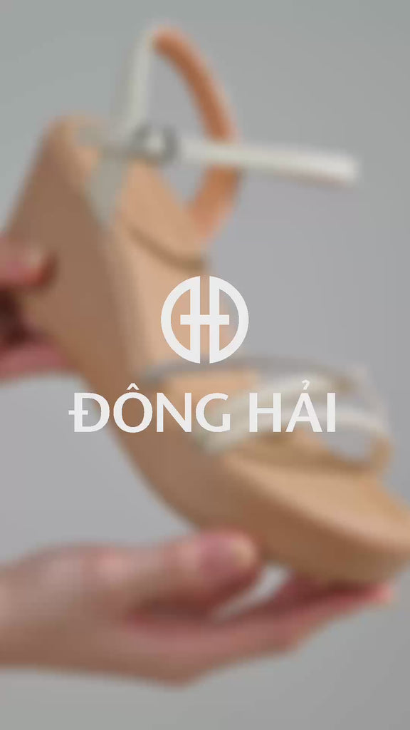Sandal Xuồng Zuciani 7cm Quai Mảnh Đính Đá-SCM50Cafe Color1