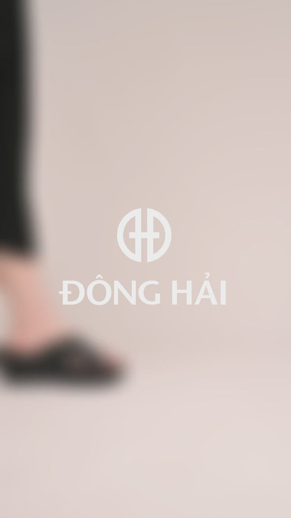 Dép Xuồng Zucia 7cm Quai Chéo Khóa Cài Êm Chân-DHLN2Trắng Color1