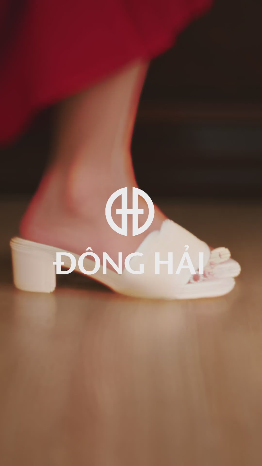 Dép Cao Gót Zucia Gót 5CM Phối Vân Đan-DHLN6Đen Color1