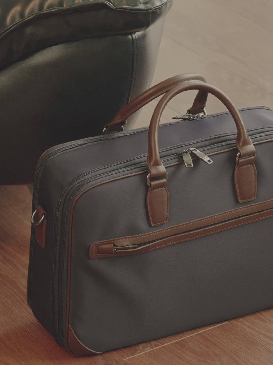 Túi Xách Tay Đeo Chéo Duffel Bag Da Cao Cấp Zuciani Timeless Fusion N12