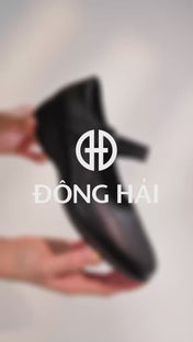 Giày Xuồng Zuciani Quai Ngang Êm Chân-GCF93Đen Color1