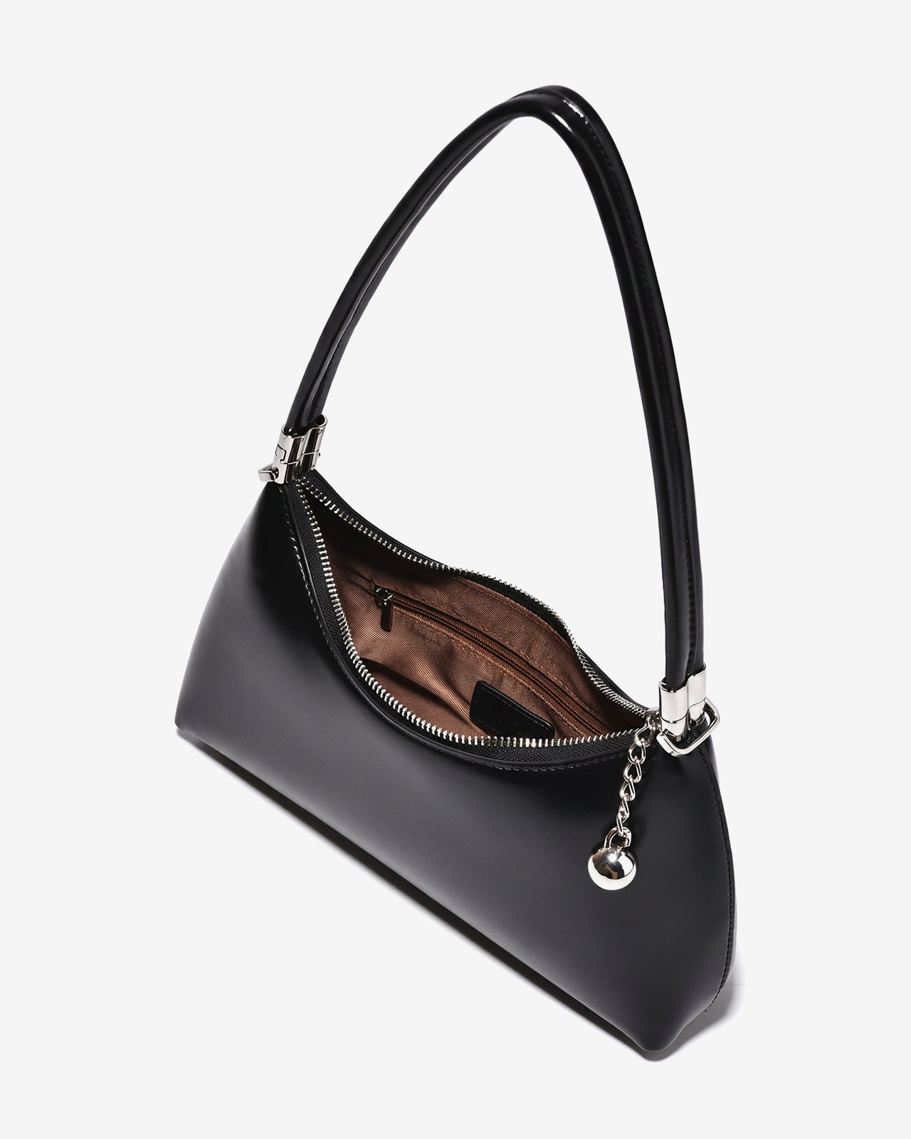 Túi Đeo Vai Zucia Dáng Baguette Urban Muse N05-FE05Đen Color1