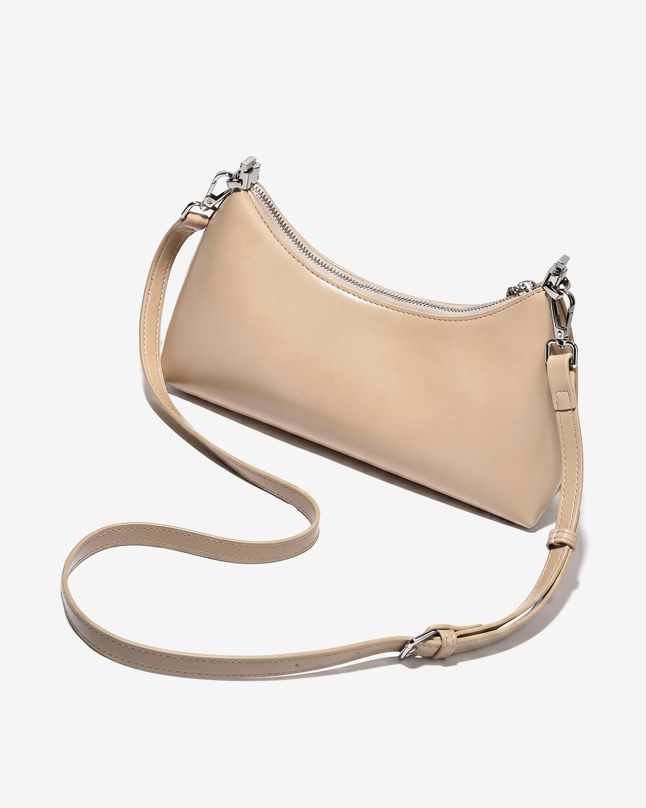 Túi Đeo Vai Zucia Dáng Baguette Urban Muse N05-FE05Kem Color1