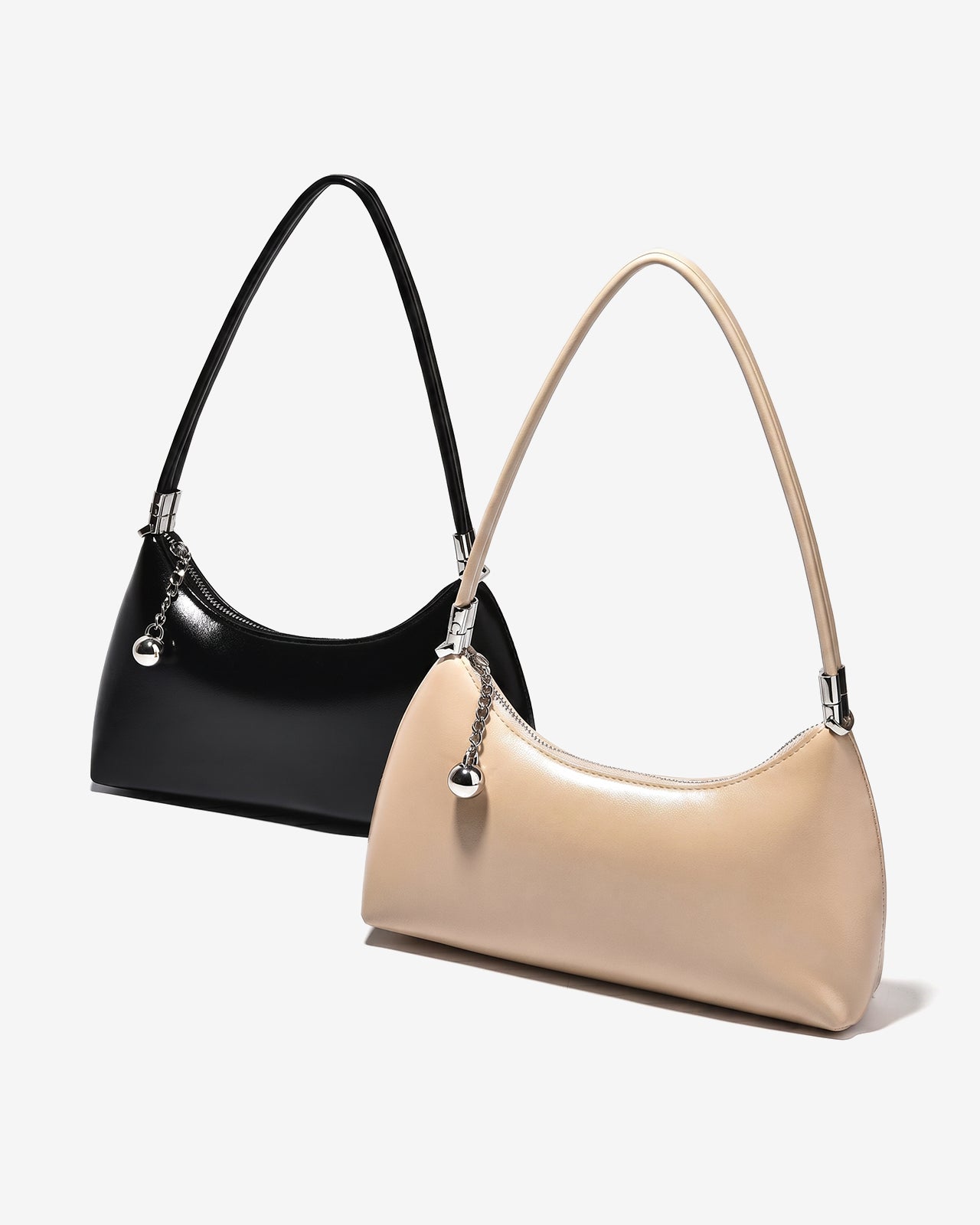 Túi Đeo Vai Zucia Dáng Baguette Urban Muse N05-FE05Kem Color1