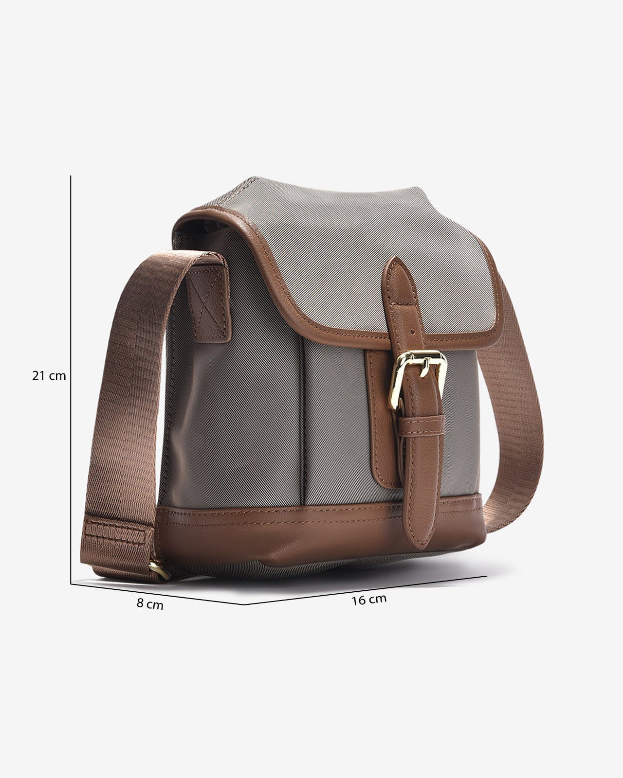 Túi Đeo Chéo Zucia The Rain Runner N38-HY38-Nâu Color1