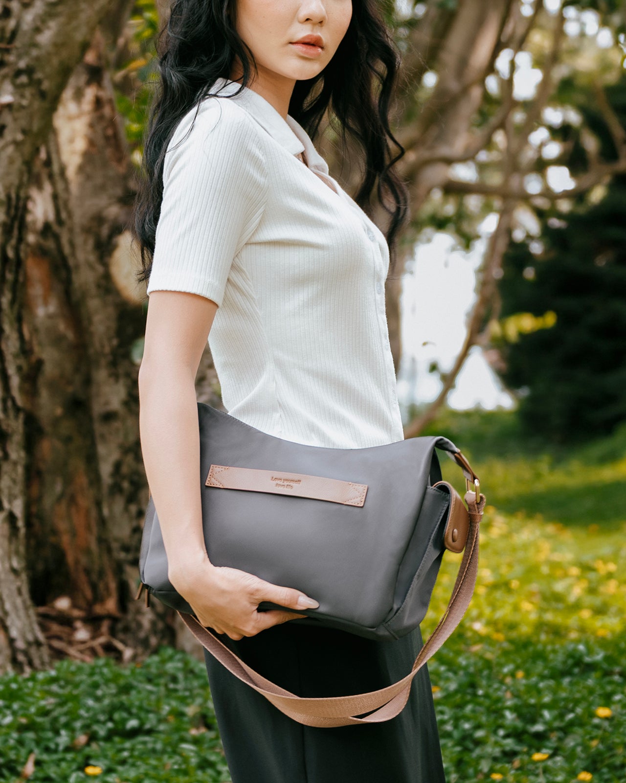 Túi Đeo Vai Zucia The Rain Runner N49-HY49Xám Color1