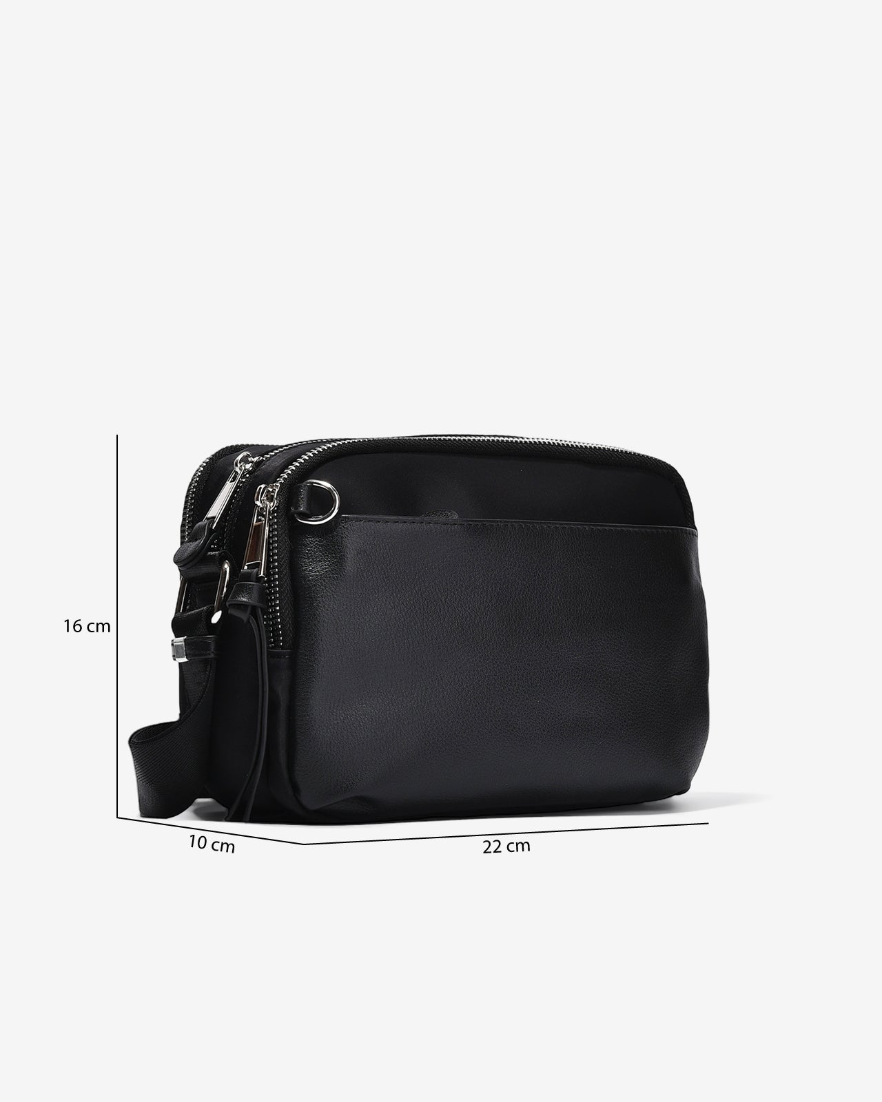 Túi Đeo Chéo Zucia The Rain Runner N50-HY50-Đen Color1