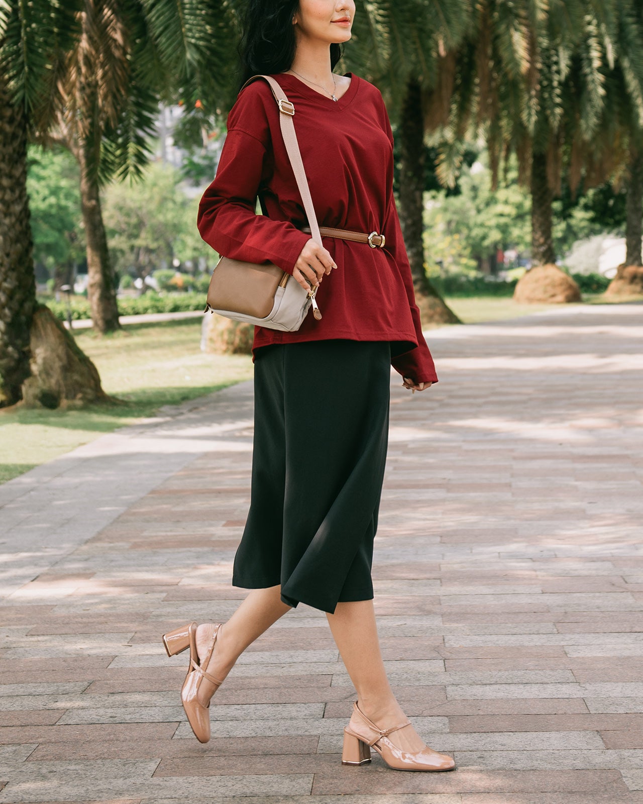 Túi Đeo Chéo Zucia The Rain Runner N50-HY50Nâu Color1