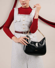 Túi Xách Tay Đeo Vai Trơn Zucia L'amant N12-JC23-Đen Color1