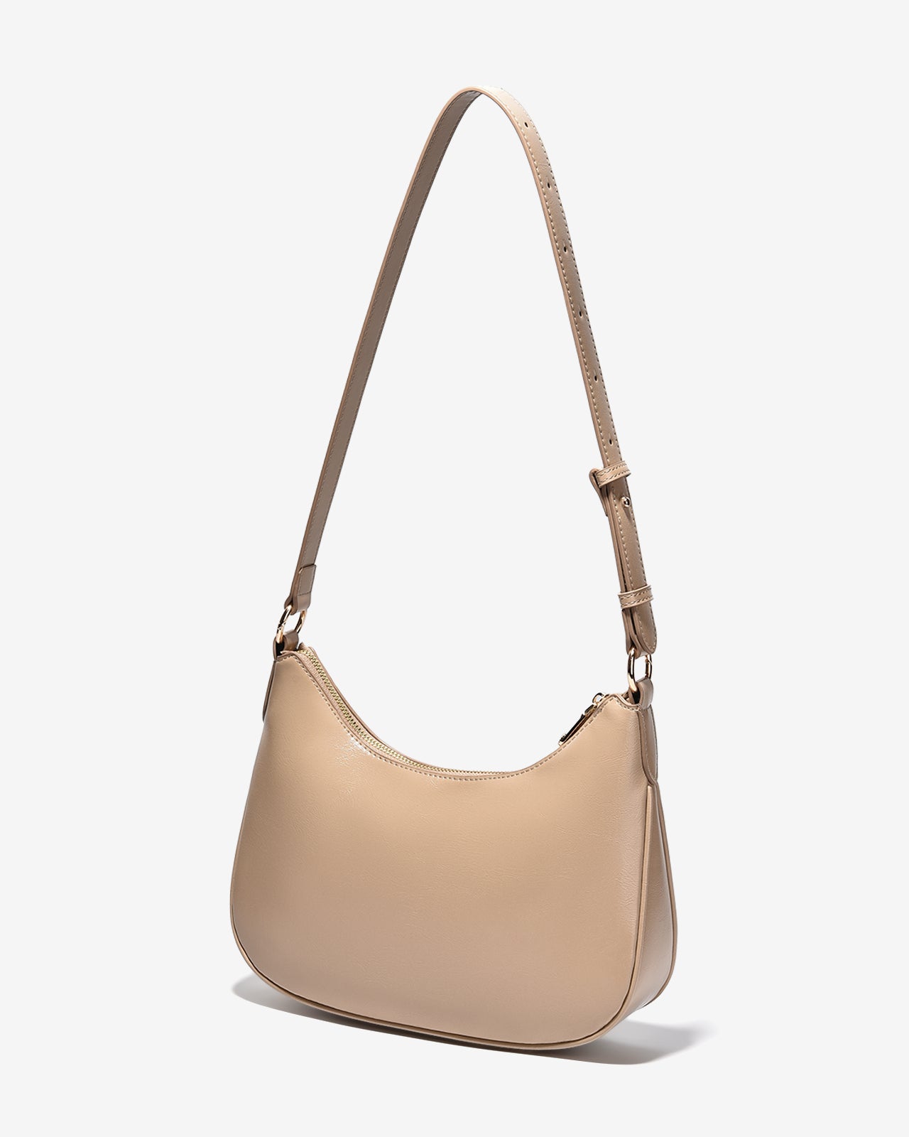 Túi Xách Tay Đeo Vai Trơn Zucia L'amant N12-JC23-Kem Color1