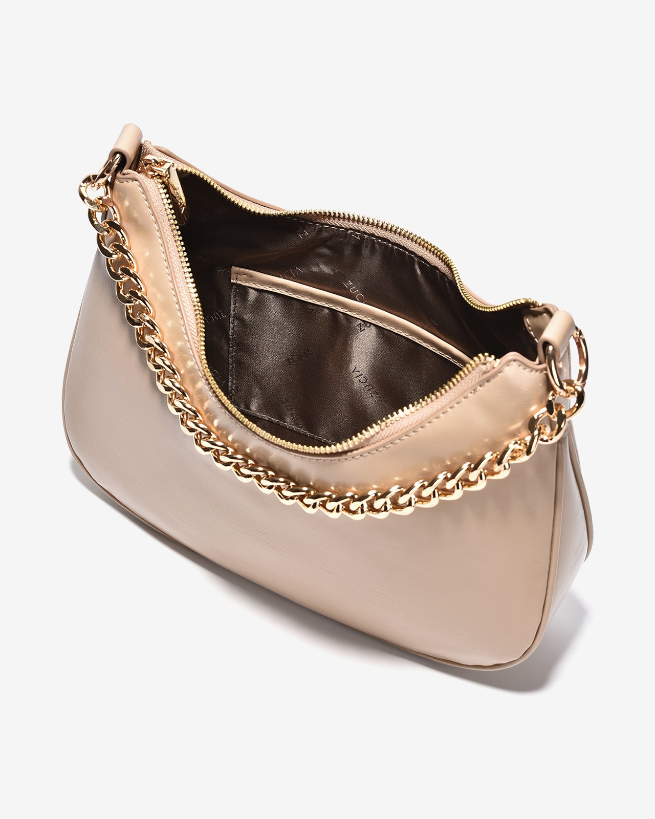 Túi Xách Tay Đeo Vai Trơn Zucia L'amant N12-JC23-Kem Color1