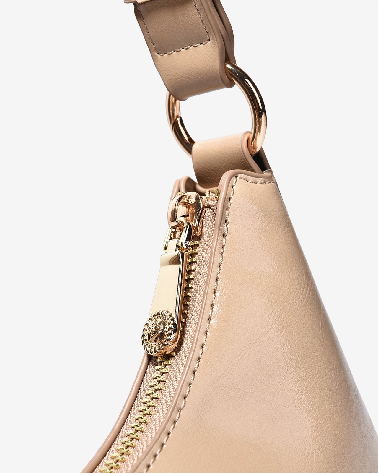 Túi Xách Tay Đeo Vai Trơn Zucia L'amant N12-JC23-Kem Color1