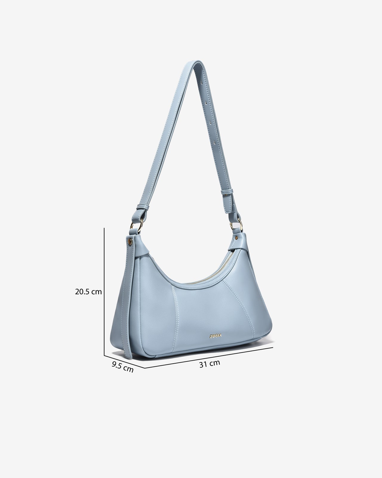 Túi Đeo Vai Hobo Zucia Absolute Beauty N02-JC50-Xanh Color1