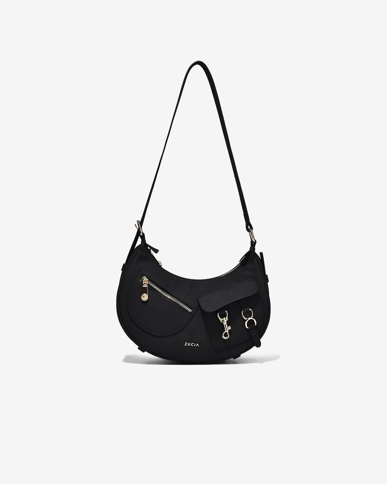 Túi Đeo Vai Hobo Zucia Absolute Beauty N03-JC51-Đen Color1First