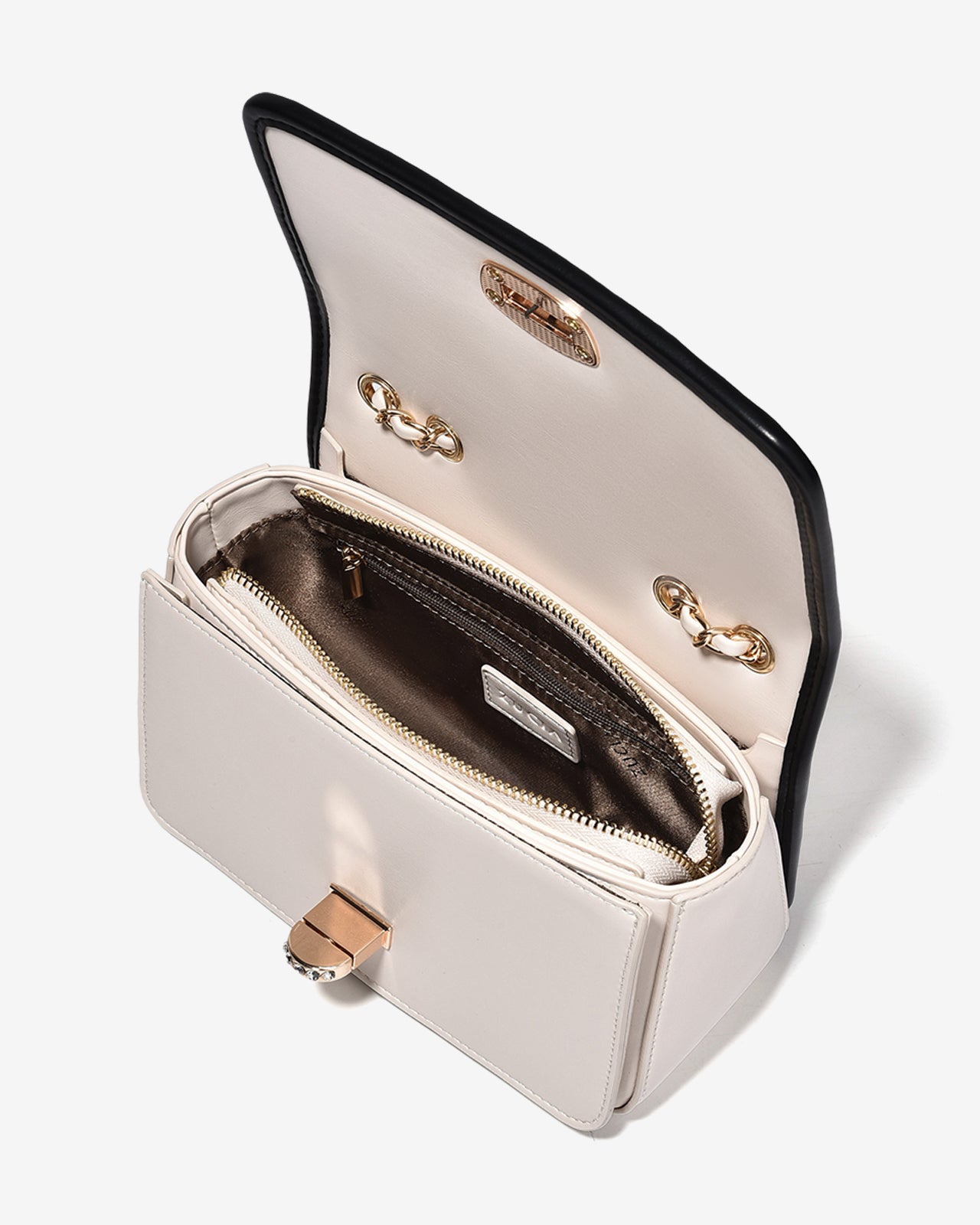 Túi Đeo Vai Phom Flap Zucia Absolute Beauty N05-JC53-Đen Color1