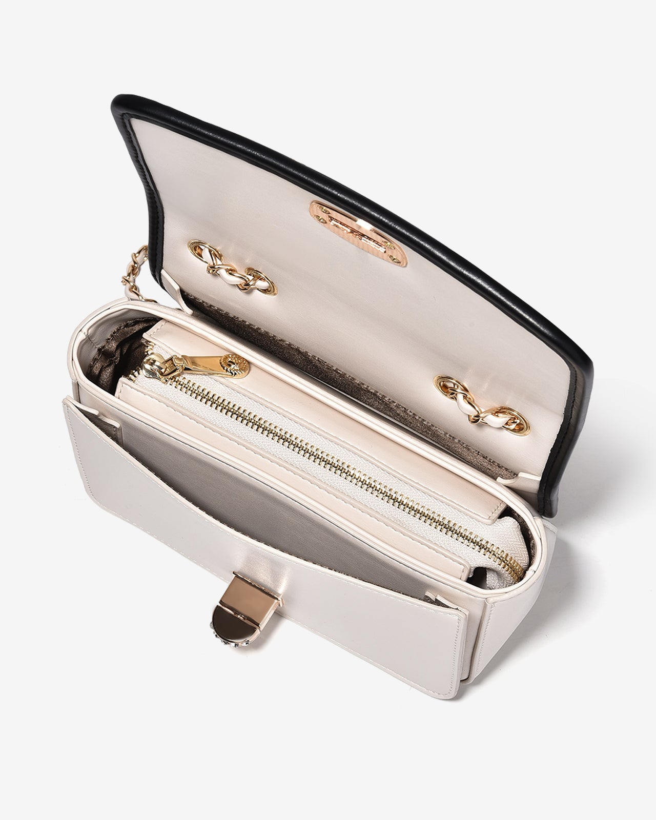 Túi Đeo Vai Phom Flap Zucia Absolute Beauty N05-JC53-Đen Color1