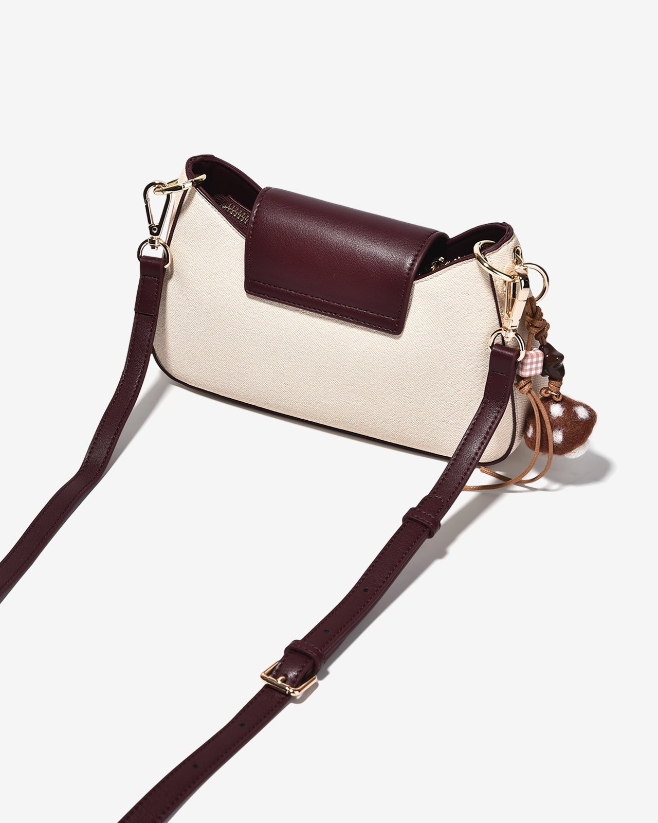 Túi Đeo Vai Mini Flap Zucia Absolute Beauty N06-JC54-Kem Color1