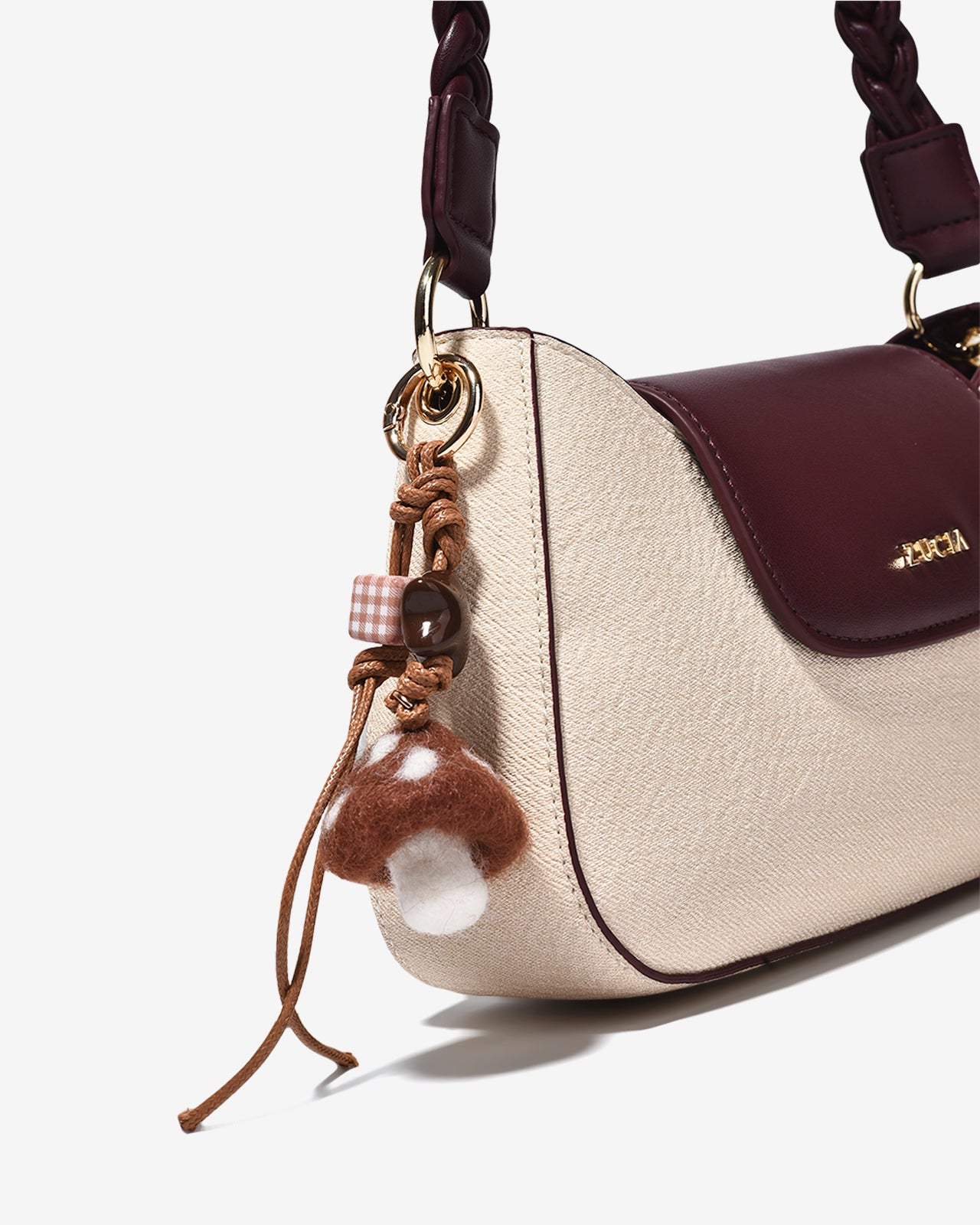 Túi Đeo Vai Mini Flap Zucia Absolute Beauty N06-JC54-Kem Color1