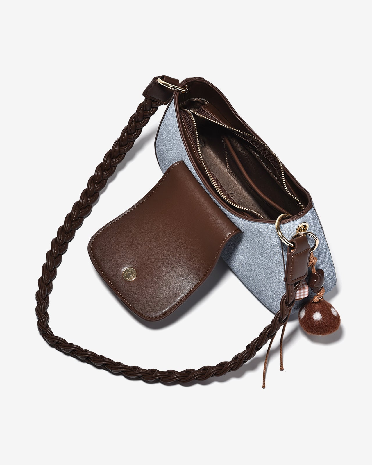 Túi Đeo Vai Mini Flap Zucia Absolute Beauty N06-JC54-Xanh Color1