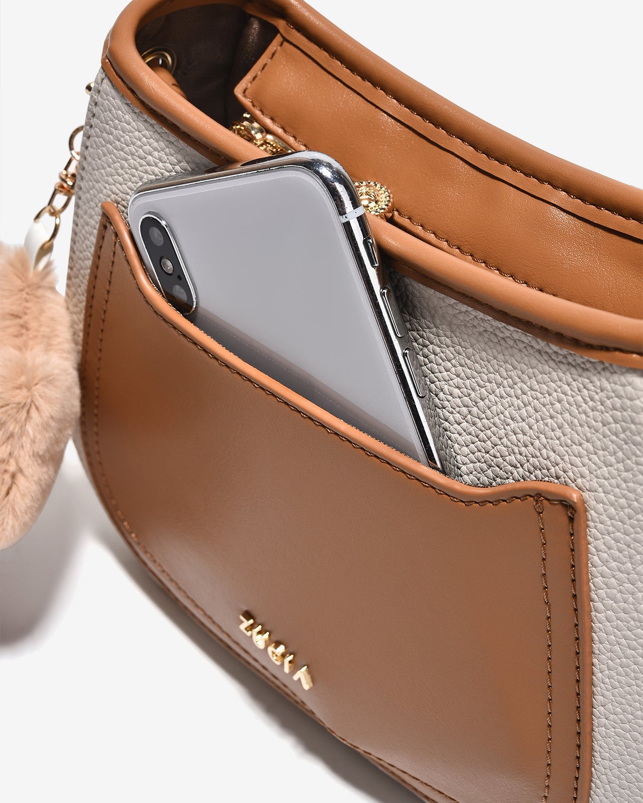 Túi Đeo Chéo Zucia Absolute Beauty N10-JC58-Kem Color1