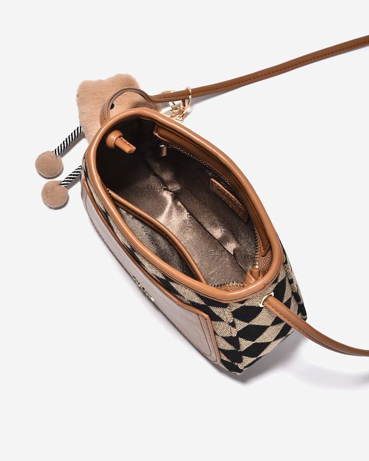 Túi Đeo Chéo Zucia Absolute Beauty N10-JC58-Nâu Color1