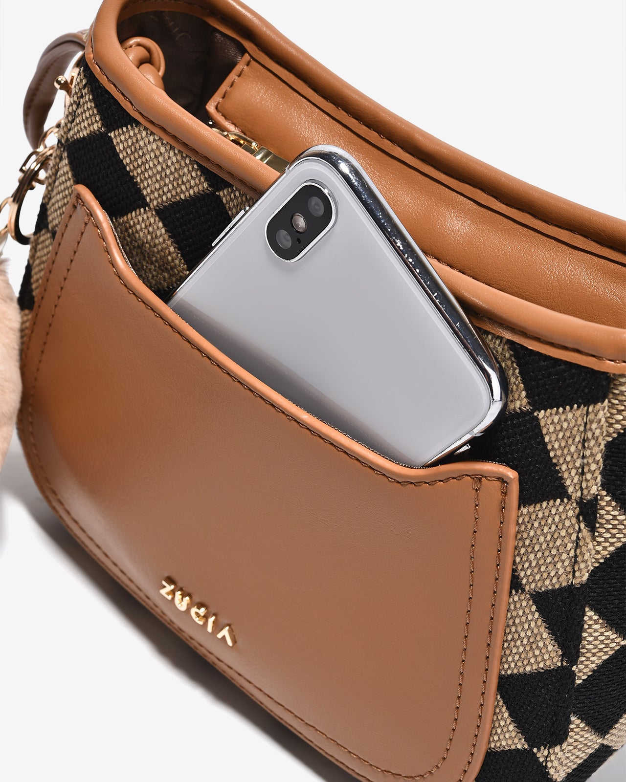 Túi Đeo Chéo Zucia Absolute Beauty N10-JC58-Nâu Color1