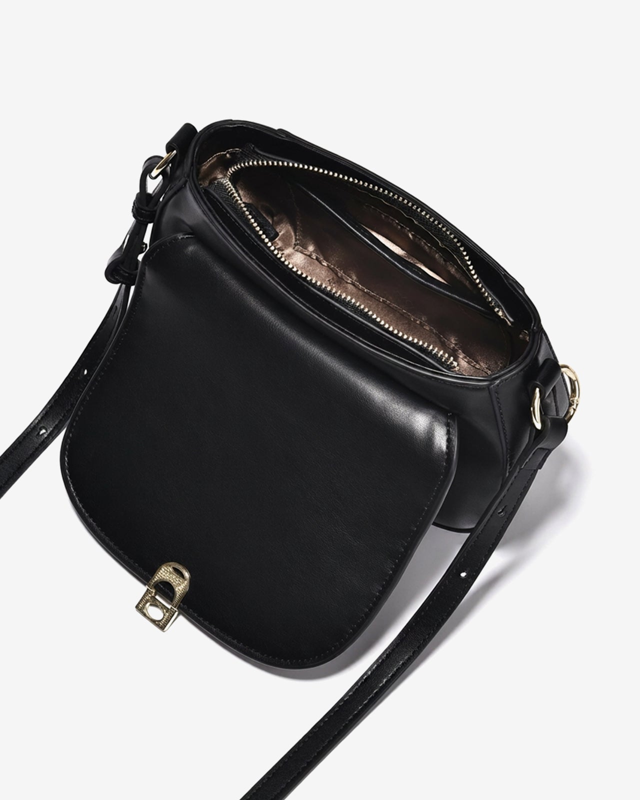 Túi Đeo Vai Mini Saddle Zucia Absolute Beauty N12-JC60-Đen Color1
