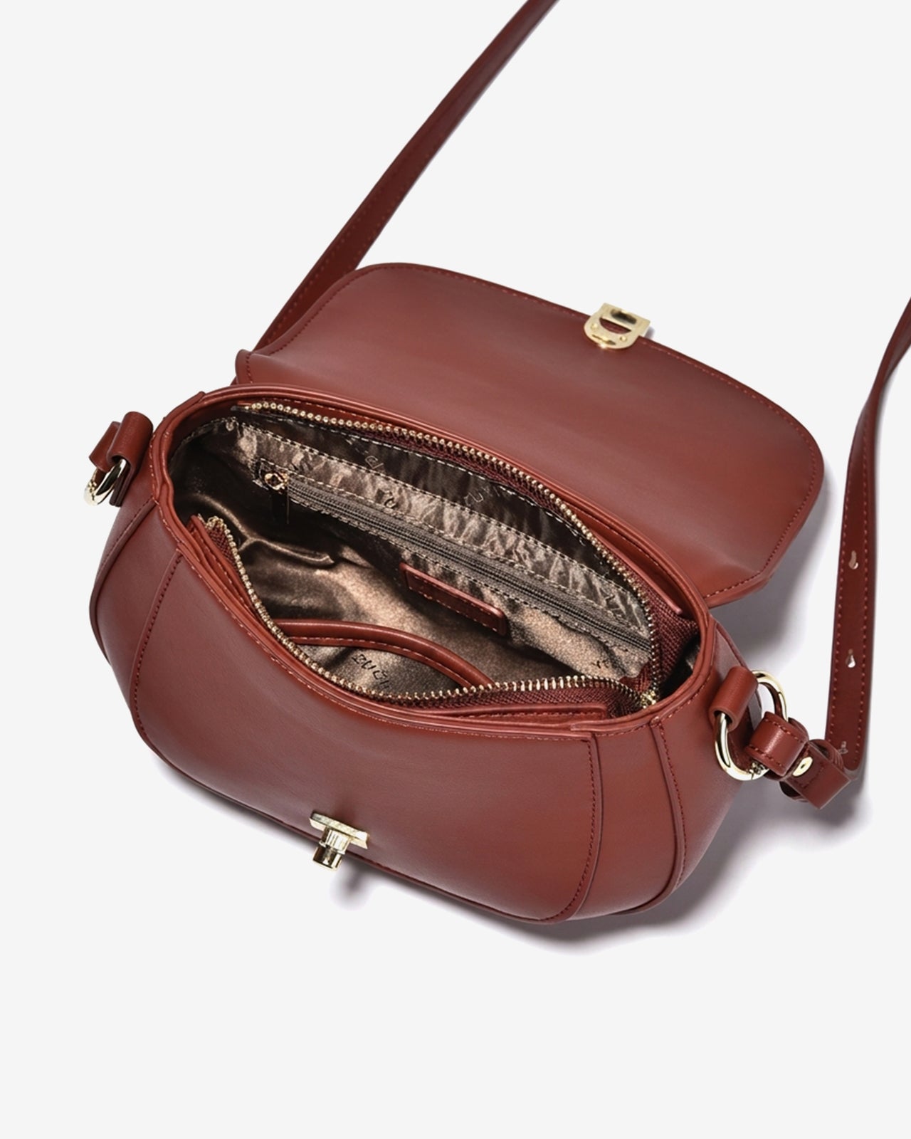 Túi Đeo Vai Mini Saddle Zucia Absolute Beauty N12-JC60-Đỏ Color1