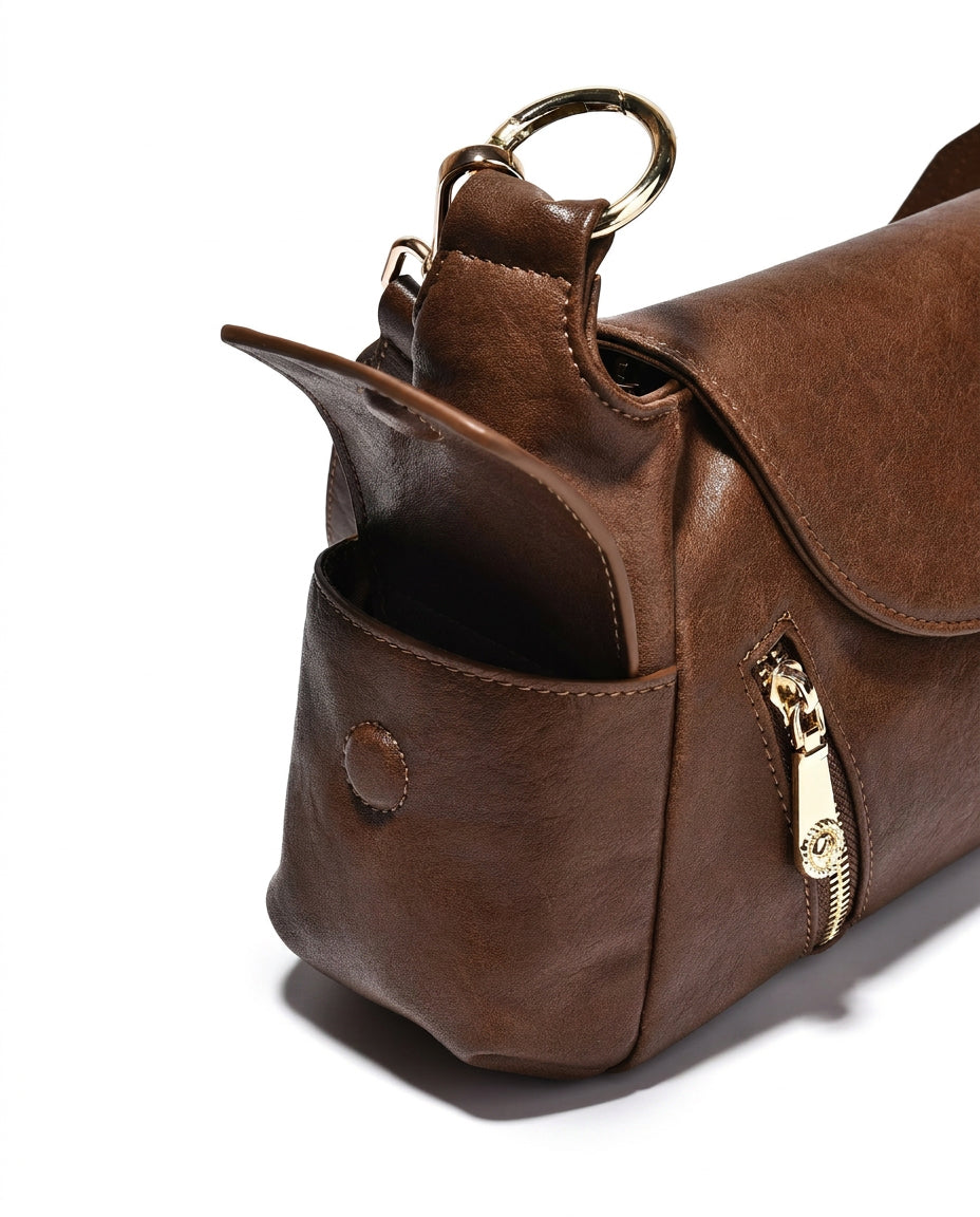 Túi Đeo Vai Multi-Pocket Zucia Absolute Beauty N13-JC61-Nâu Color1