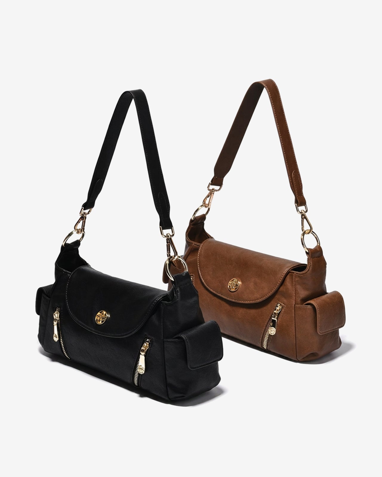 Túi Đeo Vai Multi-Pocket Zucia Absolute Beauty N13-JC61-Nâu Color1