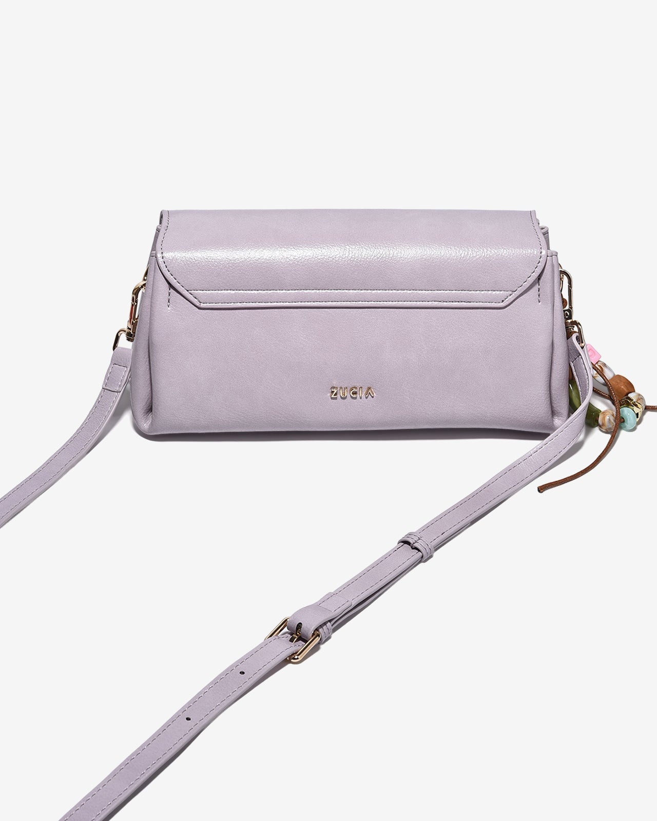 Túi Đeo Vai Zucia Phối Charm Boho Modern Divine N23-JC84Tím Color1