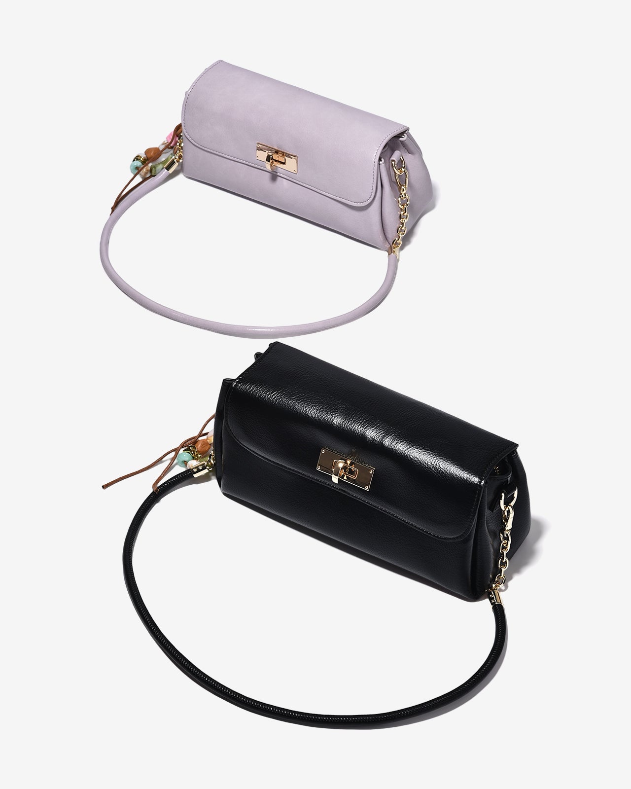 Túi Đeo Vai Zucia Phối Charm Boho Urban Muse N13-JC84Tím Color1