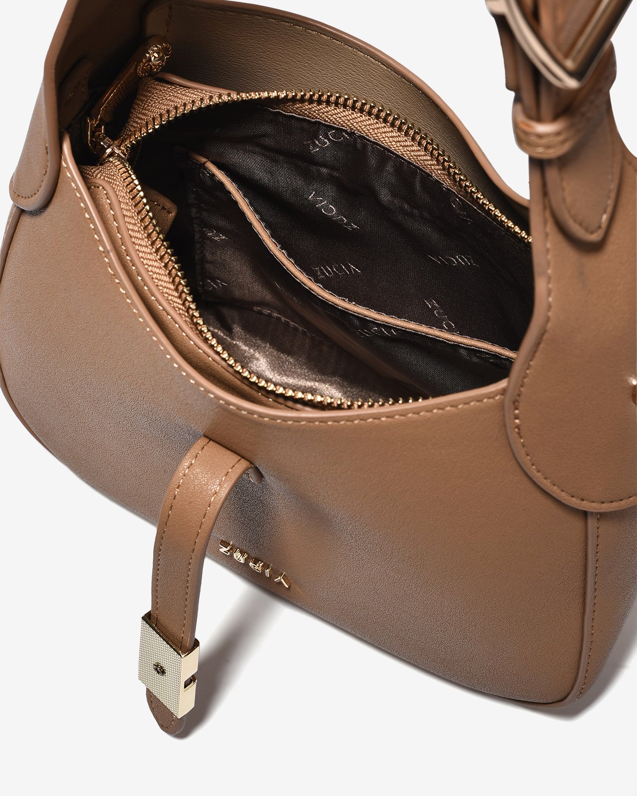 Túi Xách Tay Dáng Hobo Zucia Urban Muse N14-JC85Nâu Color1