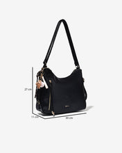 Túi Đeo Chéo Phối Charm Zucia Urban Muse N17-JC88Đen Color1