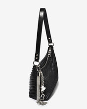 Túi Xách Đeo Vai Hobo Phối Charm Zucia The Luminara N12-JS12Đen Color1