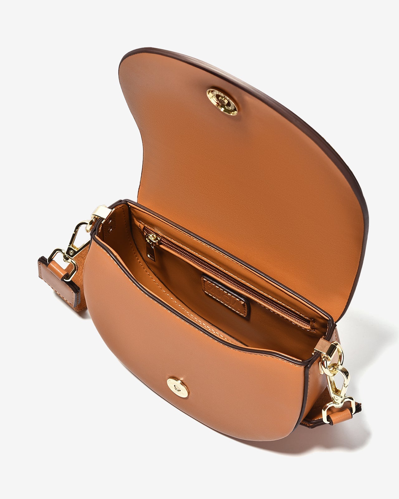 Túi Đeo Vai Viền Chỉ Nổi Zucia Into You N09-VS09-Bò Color1