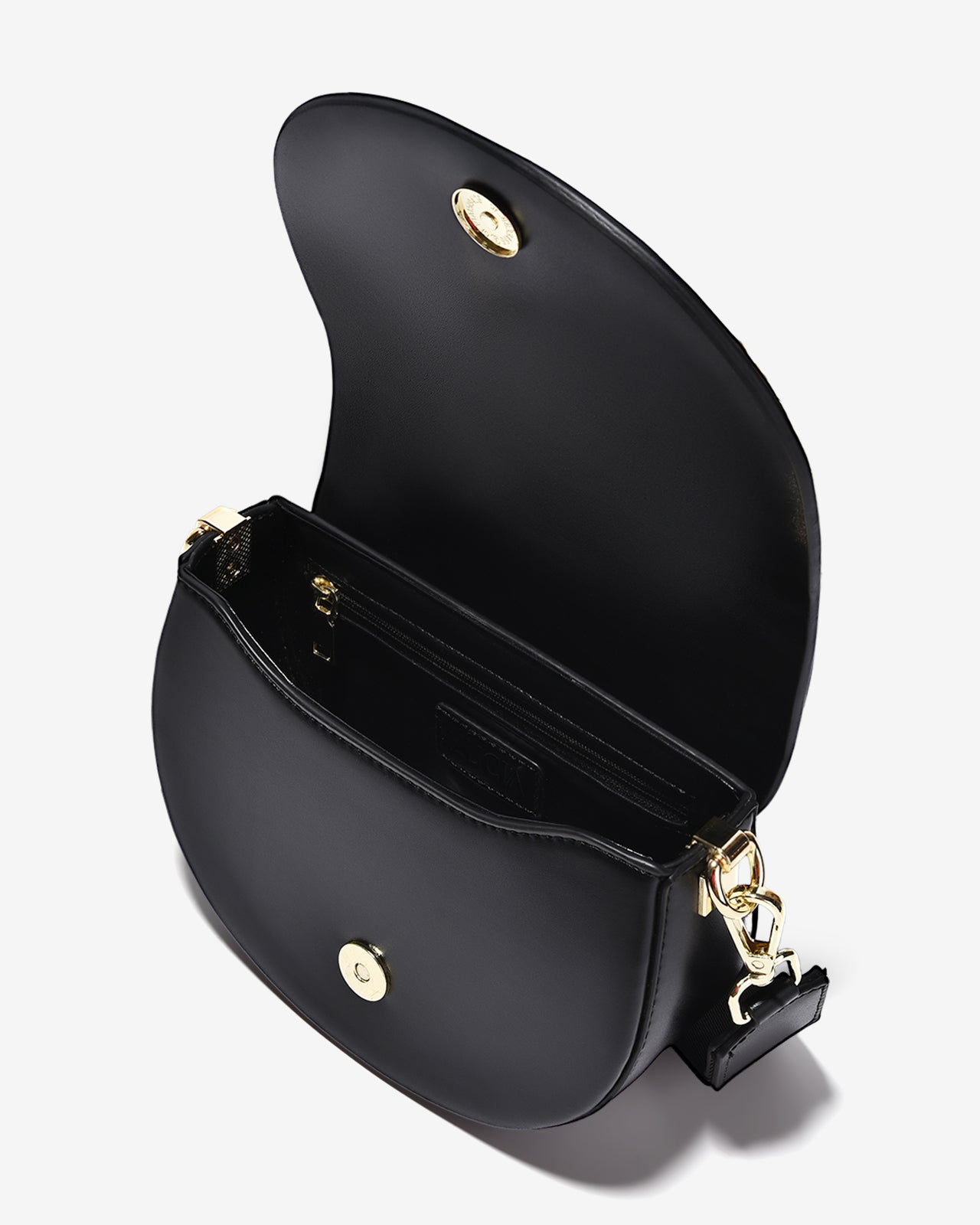 Túi Đeo Vai Viền Chỉ Nổi Zucia Into You N09-VS09-Đen Color1