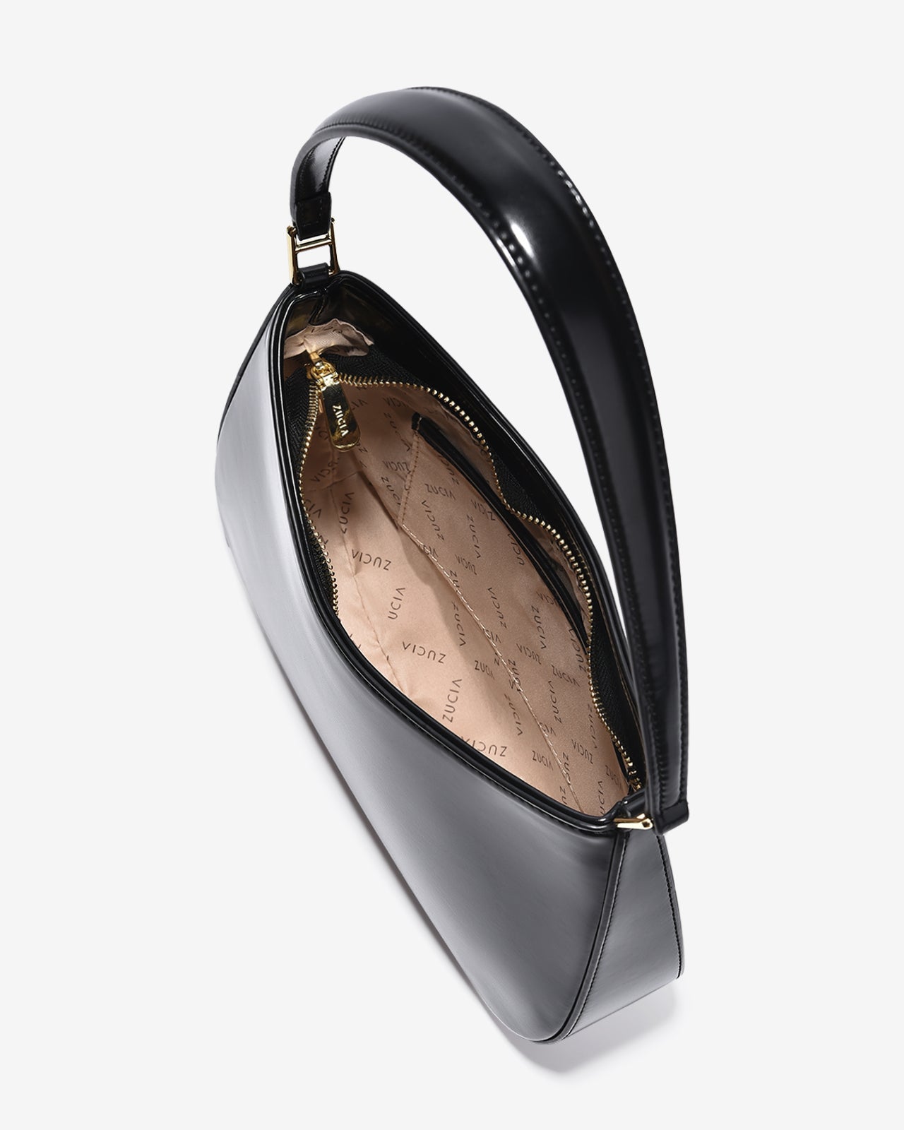 Túi Xách Tay Đeo Vai Hobo Dáng Thuyền Zucia InTo You N12-VS12-Đen Color1